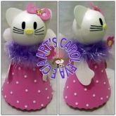 Pote de Vidro Hello Kitty